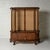 Traditional 1930s Belgian Oak & Glass Buffet China Cabinet For Sale - Image 3 of 5