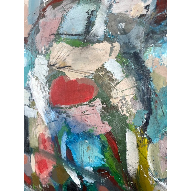 2020s A Breath About Nothing by Francisco Peña Framed Abstract Acrylic on Board For Sale - Image 5 of 9