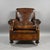 Animal Skin Leather Club Chairs, 1920, Set of 2 For Sale - Image 7 of 10