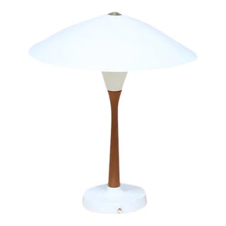 Chinese Hat Style Scandinavian Table Lamp For Sale
