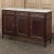 This refined French Louis XVI mahogany buffet with Carrara marble top makes a handsome and enduring addition to any...