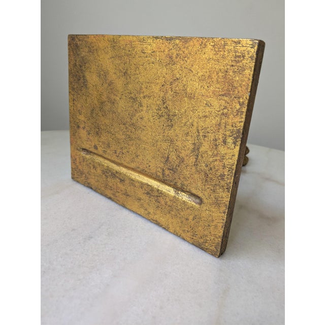 Vintage French Provincial Gilt Wall Shelf Sconce For Sale In Chicago - Image 6 of 7