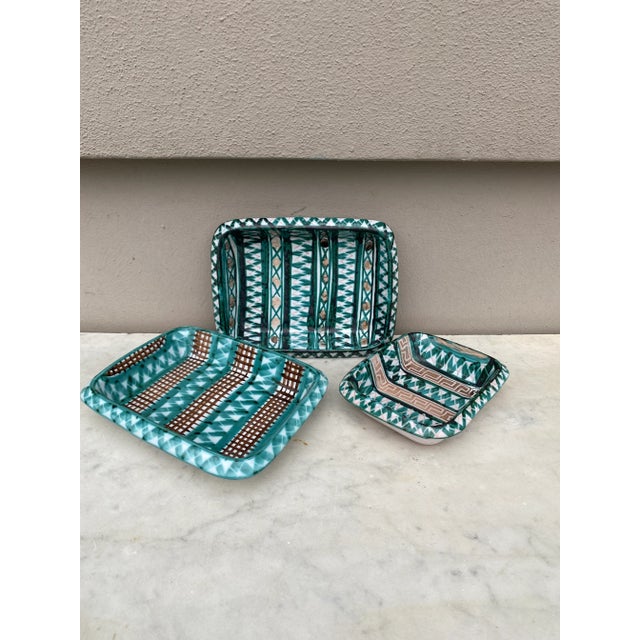 Mid-Century French Ceramic Dish Robert Picault Vallauris For Sale In Austin - Image 6 of 7