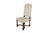 Vintage Provence Collection From Bussandri Arte Louis XIV Style Fabric & Leather Dining Chairs, Set of 10, C. 2003 For Sale - Image 9 of 18