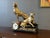1920s Antique Marble & Bronze Mantle Clock in the Style of Louis-Albert Carvin For Sale - Image 5 of 18