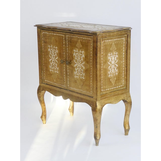 Large Vintage Florentine Wooden Chest, 1950s For Sale - Image 9 of 12