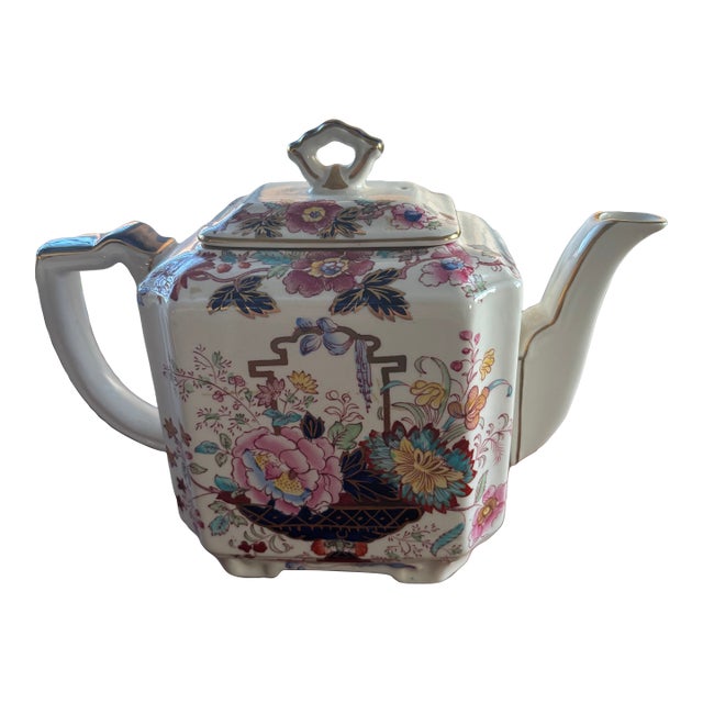1930’s Mason’s Brocade Teapot England For Sale