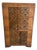 Mid 20th Century Walnut Veneer Cabinet by Tri-Bond – Bookmatched Front, Art Deco Influence For Sale