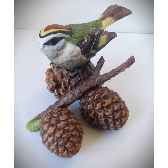 Lenox Vintage Lenox Ceramic Porcelain Golden Crown Kinglet For Sale - Image 4 of 10