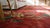 1920s Ruby Red Flora Bamboo Antique Chinese Art Deco Carpet 8'10" X 11'7" Knotted Wool Rug For Sale - Image 14 of 15