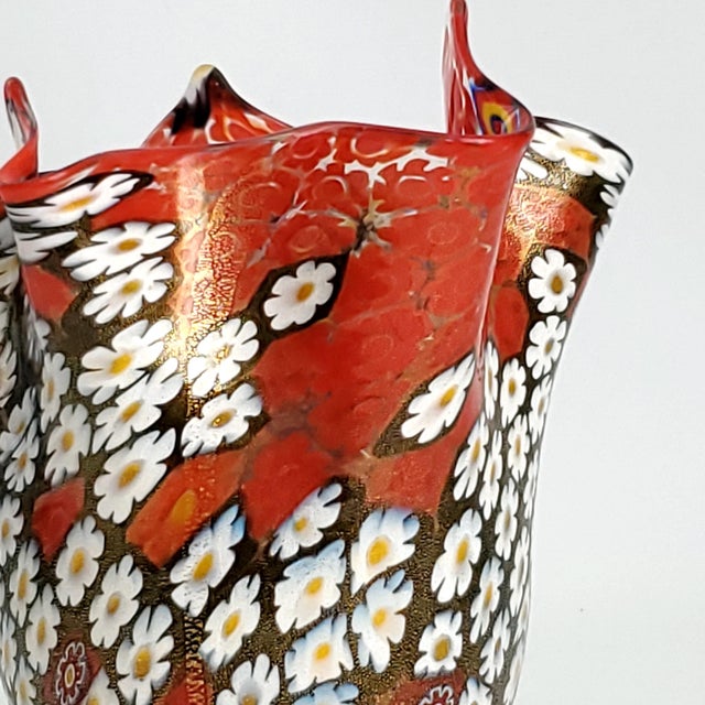 Catarzi Mirto Vase with Leather Handle