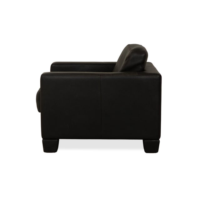DS-270 Leather Armchair in Black Slate from de Sede For Sale - Image 15 of 16
