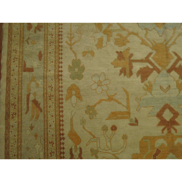 Early 21st Century Decorative Turkish Square Oushak - 8'6" x 10'2" For Sale In New York - Image 6 of 12
