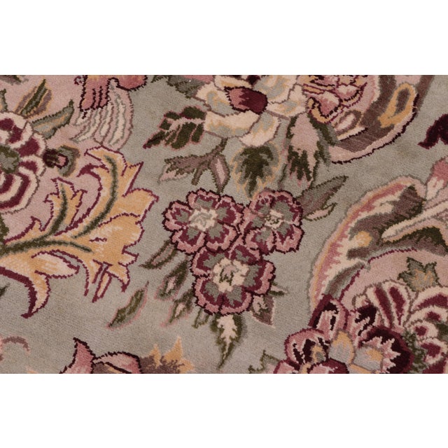 Textile Art Nouveau William Morris Basarabian Wool Rug 8.11 X 11.10 For Sale - Image 7 of 10