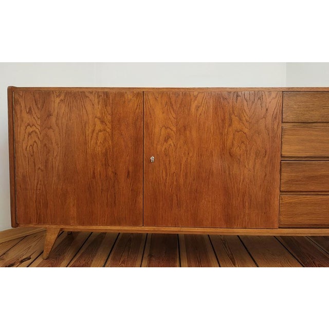 Czechoslovakian Sideboard by J. Jiroutek for Interier Praha, 1960s For Sale - Image 9 of 15