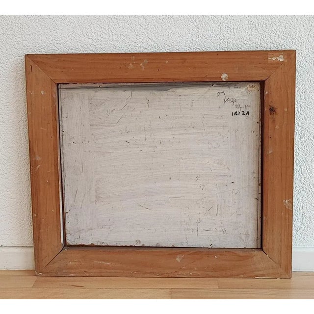 Percival Pernet, Ibiza, Oil on Canvas, Framed For Sale - Image 9 of 11