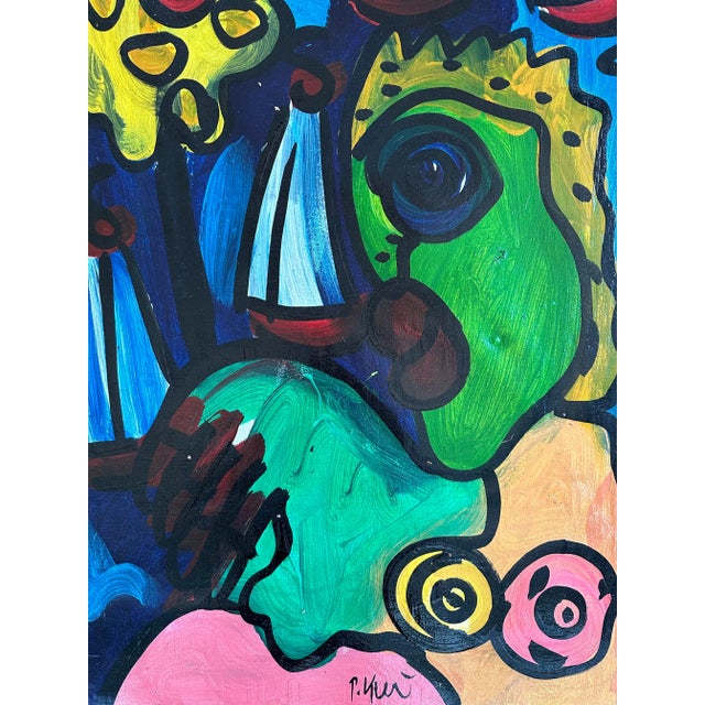 Abstract Expressionism Original Peter Keil Painting - Junge Wilde Collection For Sale - Image 3 of 5