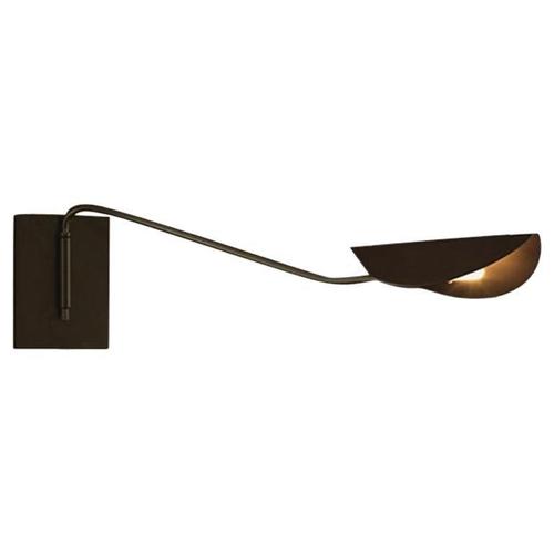 Small Plume Wall Lamp in Black Lacquered Metal by Christophe Pillet for Oluce For Sale - Image 9 of 14