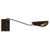 Small Plume Wall Lamp in Black Lacquered Metal by Christophe Pillet for Oluce For Sale - Image 9 of 14
