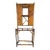 1900-1909 Victorian Bamboo Hall Tree With Mirror For Sale