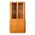 1970s Danish Teak Corner Cabinet With Interior Lighting & Glass Shelving For Sale