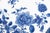 18th Century Pair Chinese Export Blue and White Qianlong Leaf-Shaped Dishes For Sale - Image 5 of 6