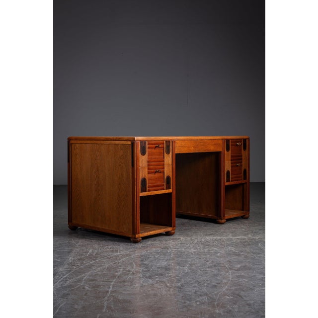 Wood Art Deco Desk by Maurice Dufrêne For Sale - Image 7 of 18