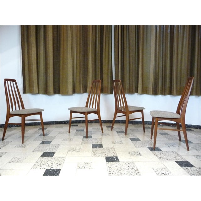 Eva Teak Chairs from Koefoed Møbelfabrik, Set of 4 For Sale - Image 6 of 16
