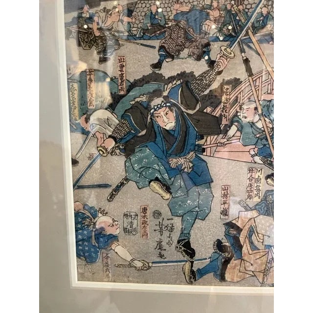 Late 19th Century Japanese Block Prints by Utagawa Yoshitora