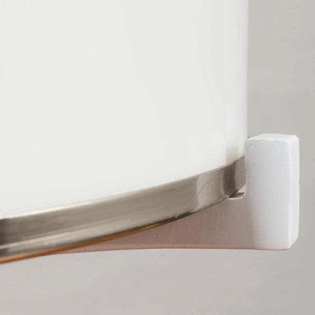 Italian Space Age Table Lamp with Murano Glass Shade, 1970s For Sale - Image 5 of 7