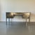 Vintage Polished Double Pedestal Steel Desk For Sale - Image 8 of 10