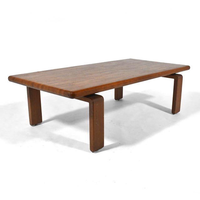 Solid Teak Coffee Table For Sale In Chicago - Image 6 of 8