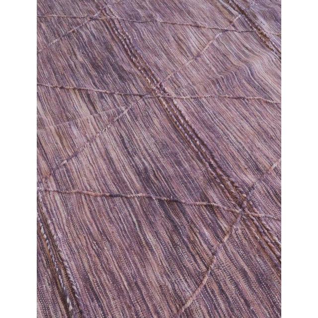 2020s Moroccan Kilim Zanafi Rug - 10.1 X 5.9 Ft For Sale - Image 5 of 10