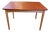 Swedish Dining Table in Teak and Oak with Extendable Leaves, 1960s For Sale