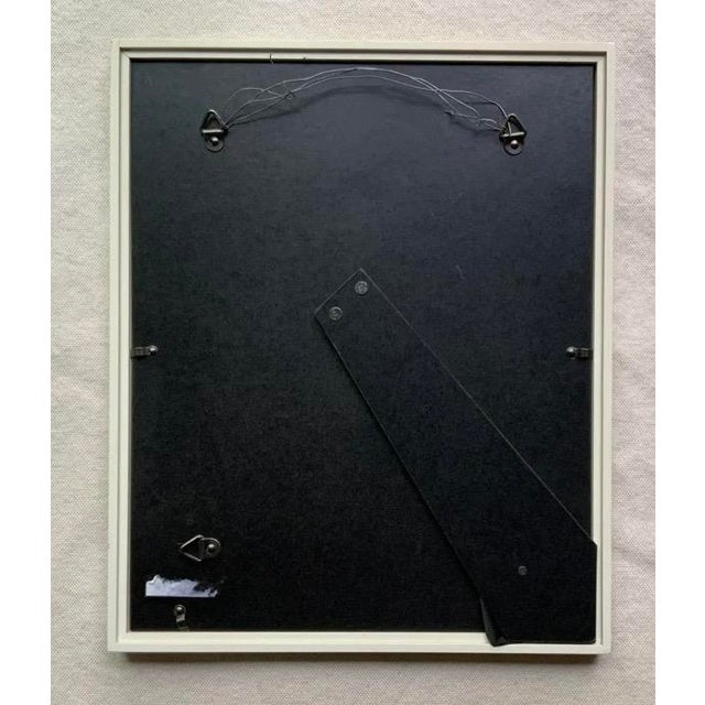 Red Artist's Self-Portrait - Watercolor on Paper - Framed w/ backward "E" signature For Sale - Image 8 of 15