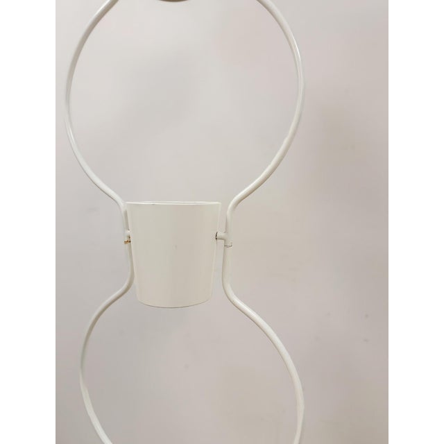 Vintage MCM 3-Tier White Plant Stand Retro Mid-Century Modern Display For Sale In Tampa - Image 6 of 7