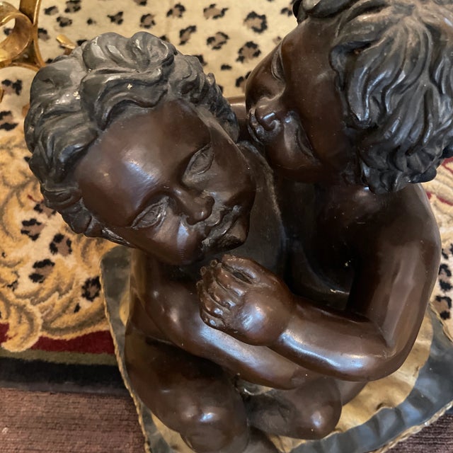 Mid 20th Century Mid 20th Century Figurative Bronze Statue For Sale - Image 5 of 8