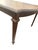 Wood Vintage Refinished Walnut Chevron Veneer Extendable Dining Table With Two Leaves For Sale - Image 7 of 10