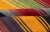 Mid 20th Century Bright & Colorful Vintage Turkish Kilim Rug in Stripes Design With Vivid Colors For Sale - Image 10 of 11