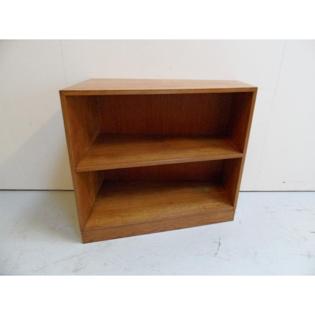 Vintage Open Bookcase in Oak, 1950s For Sale - Image 10 of 10