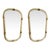 Italian Gold Leaf Murano Glass Wall Mirrors by Simoeng for Simoeng, Set of 2 For Sale - Image 12 of 12
