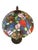 Tiffany Style Stained Glass Table Lamp, 1980 For Sale - Image 6 of 8