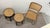 Bentwood Stools 214 with Viennese Wickerwork on Brown Wood by Thonet Brothers for Thonet, 1981, Set of 2 For Sale - Image 6 of 18