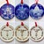 Vintage Bing & Grøndahl Ornament “New England" 1989 From the "Christmas in America" Limited Edition -Porcelain Blue and White For Sale - Image 10 of 10