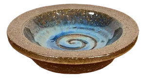 Mid-Century Danish Studio Pottery Bowl from Michael Andersen, Bornholm, 1960s