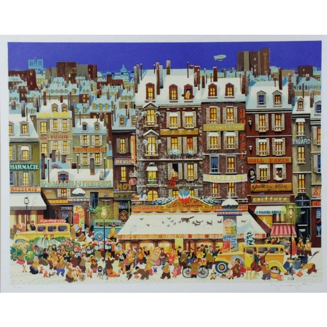 HIRO YAMAGATA Japanese/American, b. 1948 Chanson de Neige, 1980 Serigraph Hand-signed and editioned 60/70 along lower...