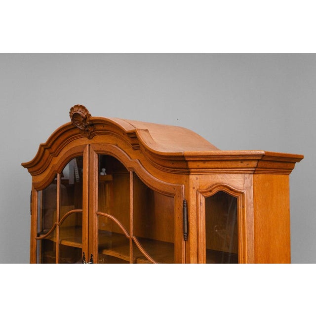 Vintage Display Cabinet in Oak and Solid Wood For Sale - Image 15 of 18