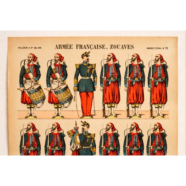 Date: 1880s-1890s Size: 11.5 x 15.5 inches Printer: Pellerin et cie. About this poster: Imagerie d'Épinal was a print...