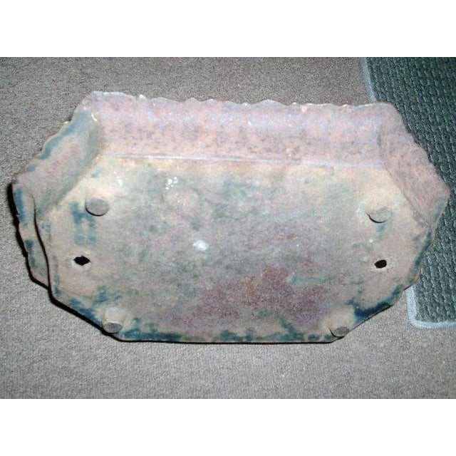 19th Century 19th Century American Classical Cast Iron Dolphin & Shell Form Boot Scraper For Sale - Image 5 of 9