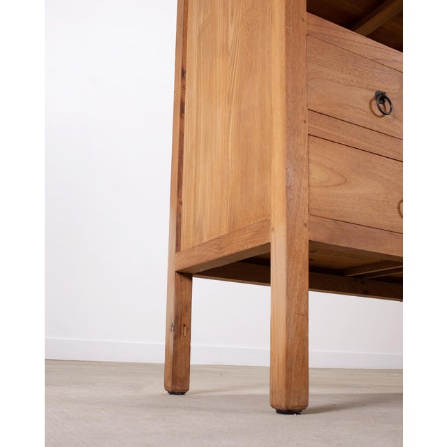 20th Century Teak Twelve-Compartment Étagère Display Cabinet For Sale - Image 10 of 18